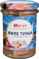 Филе тунца в оливковом масле