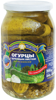 Огурцы с дубовым листом по-нежински