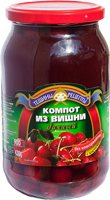 Компот из вишни дачный